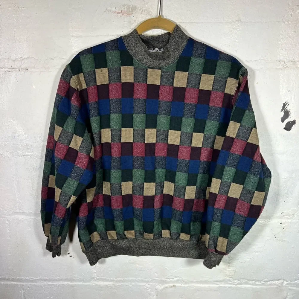 Vintage Patchwork Sweater